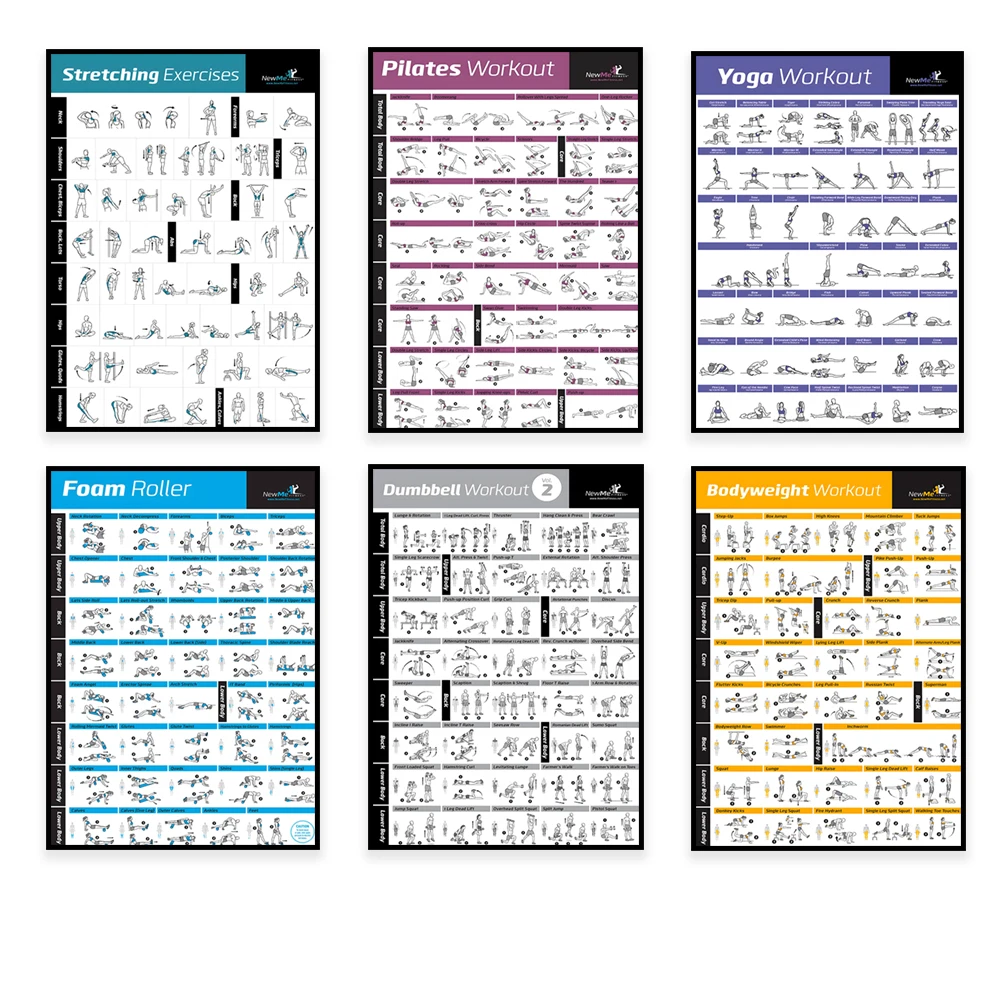 Sports Equipment Poster - Poster su Tela per Allenamento Fisico,