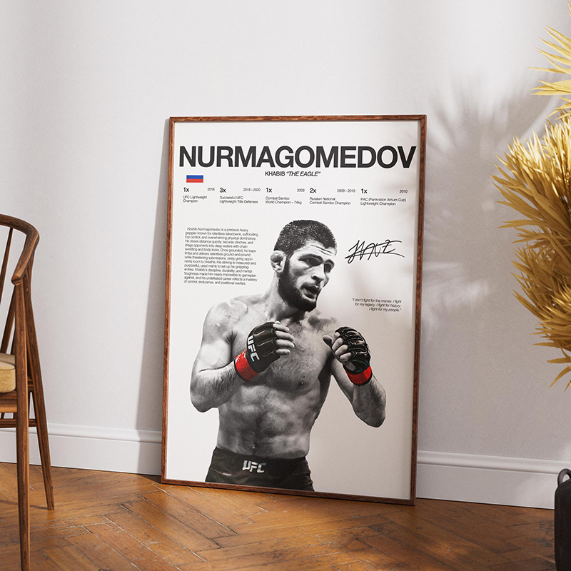 Poster di Lottatori di Boxe Fa - Sports Equipment Poster recensione e prezzo