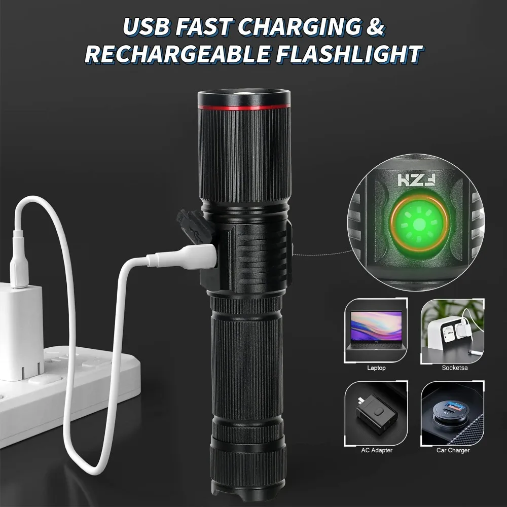Potente torcia a LED ricaricab - Jump Rope recensione e prezzo
