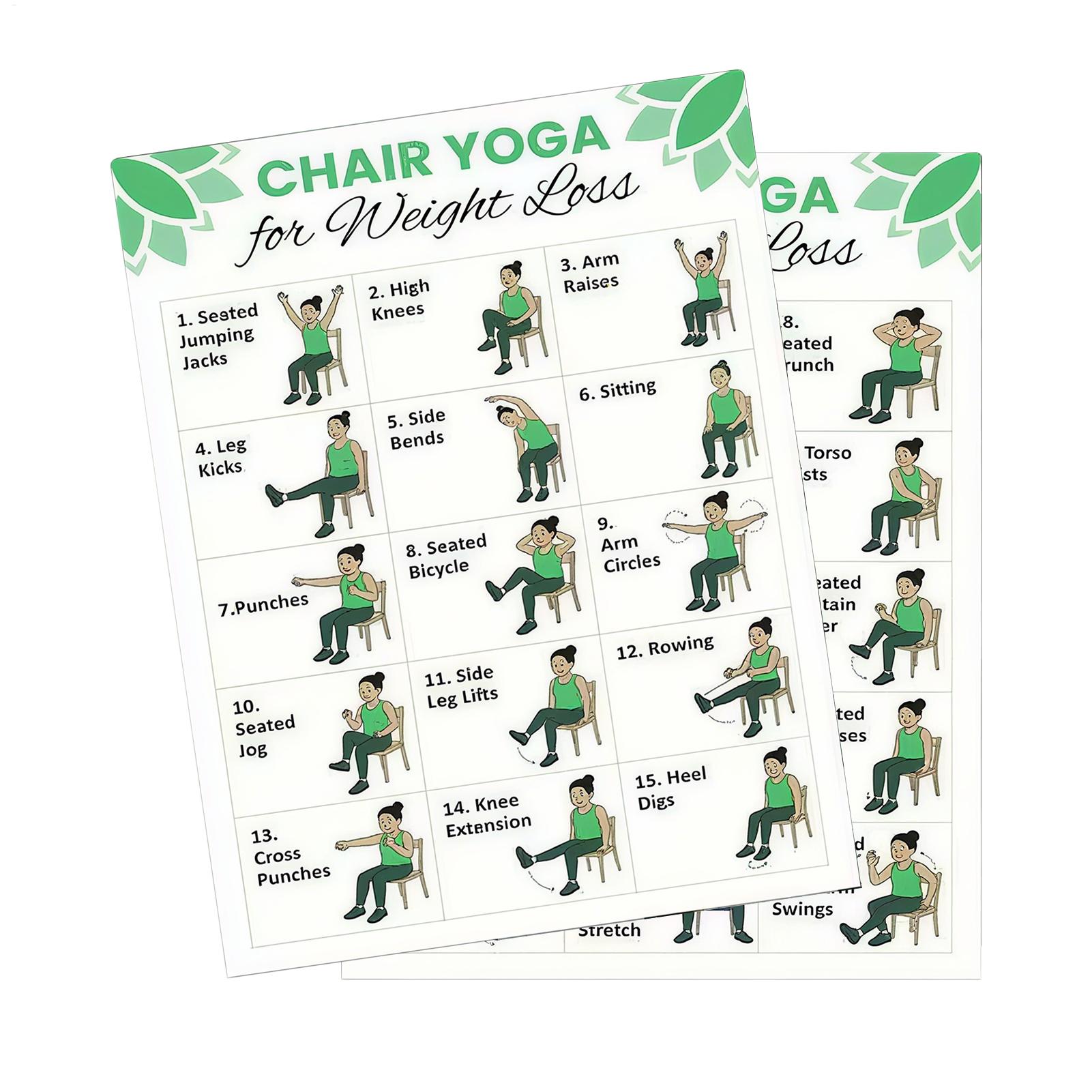 2 Poster Yoga per Casa, Palest - Sports Equipment Poster recensione e prezzo