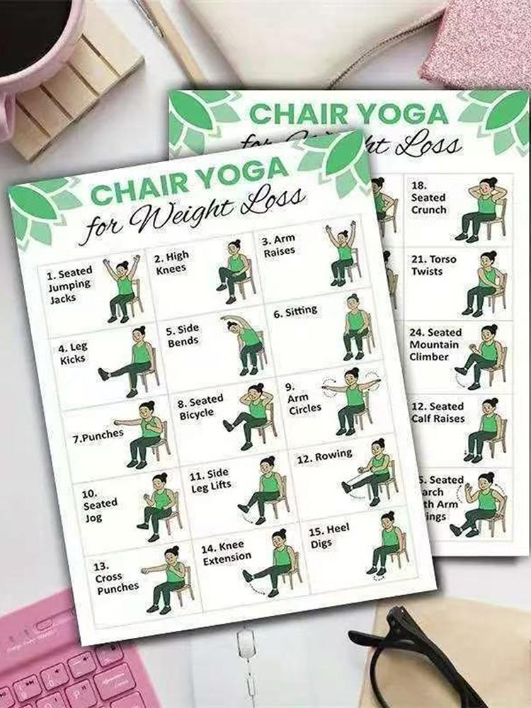 2 Poster Yoga per Casa, Palest - Sports Equipment Poster recensione e prezzo