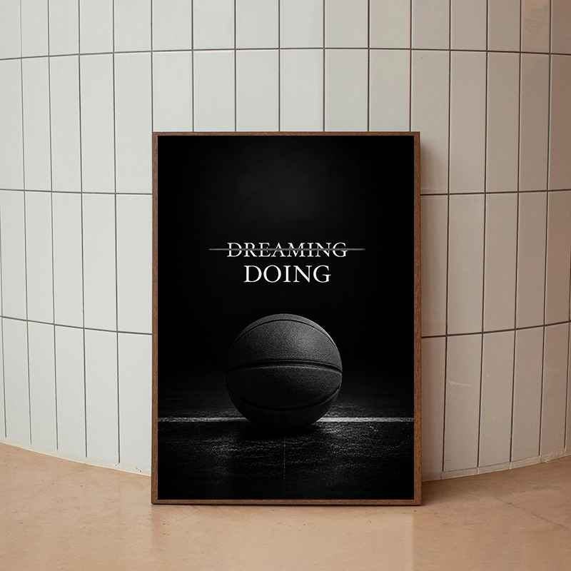 Poster Motivazionale Moderno p - Sports Equipment Poster recensione e prezzo